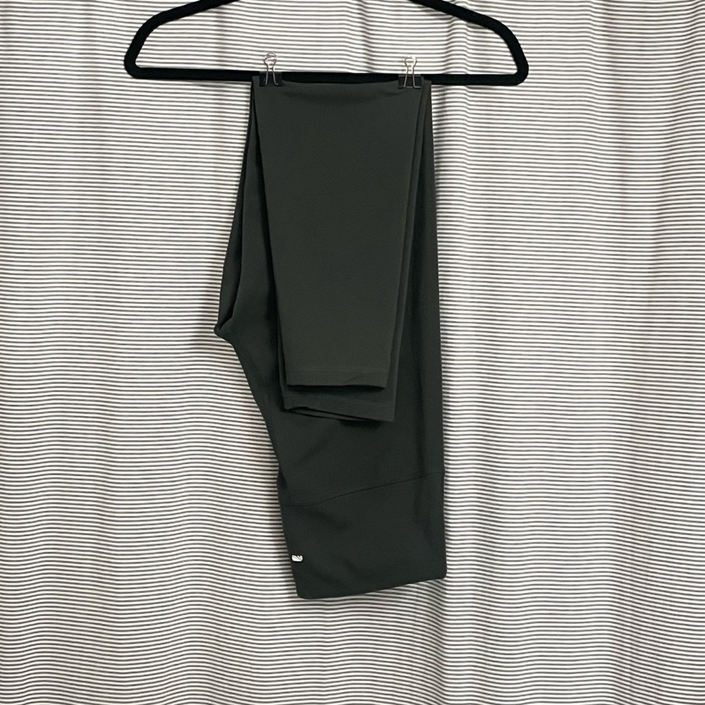 Olive Green Leggings - Medium